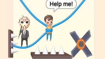 Rescue Cut Rope Puzzle - Gameplay Walkthrough 156-185 Levels (Android, ios)