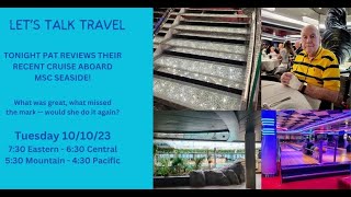 Let s Talk Travel   Review MSC Seaside