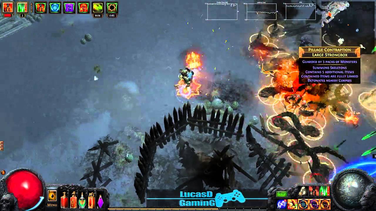 POE Ascendancy Patch 2.2 Chieftain Dual Bladefall Totems