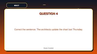 Sentence Correction Practice | 1) Correct the sentence: The photographers greet the guests at the...