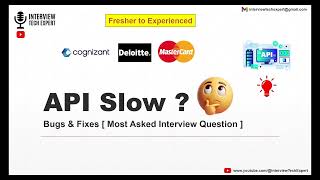 ⚡ Why Is API Slow | 🚀 Most Awaited Video | Backend Interview Q&A