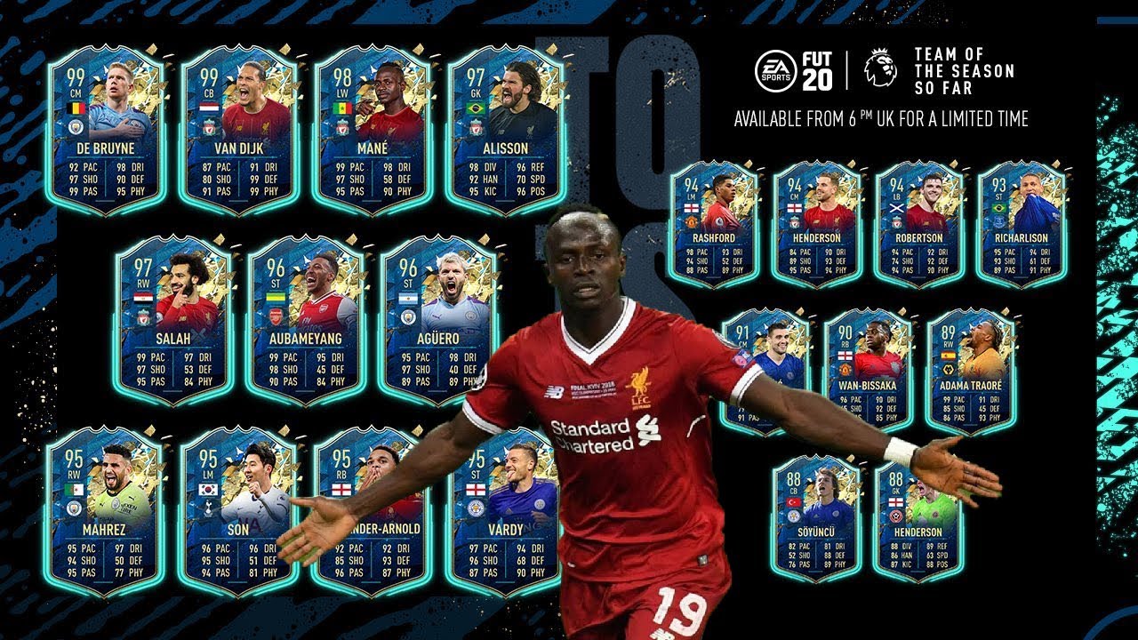 PL TOTSSF - FIFA 20 Ultimate Team