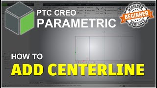 Creo How To Add Centerline On Drawings Tutorial