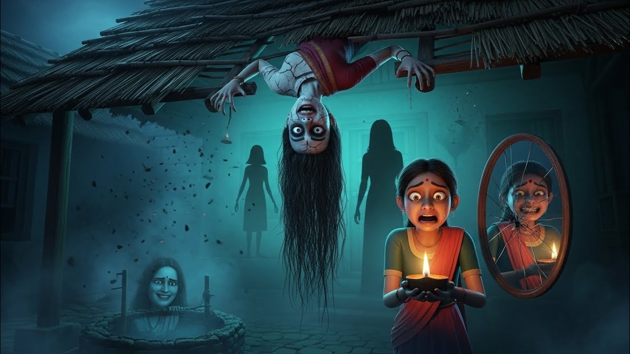 अंधेरे घर की तीसरी औरत – 2 | जब आत्माएँ गिनती बढ़ाने लगें | Horror Hindi Story | horror animated |