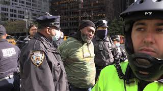 Coal Miners Arrested in NYC Protesting against Unfair Labor