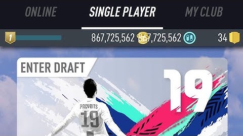 FUT 19 DRAFT BY PACYBİTS v 1.4 MOD APK DOWNLOAD FOR ANDROİD HACK & CHEATS