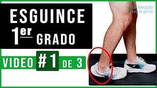 Esguince de Primer Grado🦶 1 de 3 🤝 Quita el dolor fácil 😎