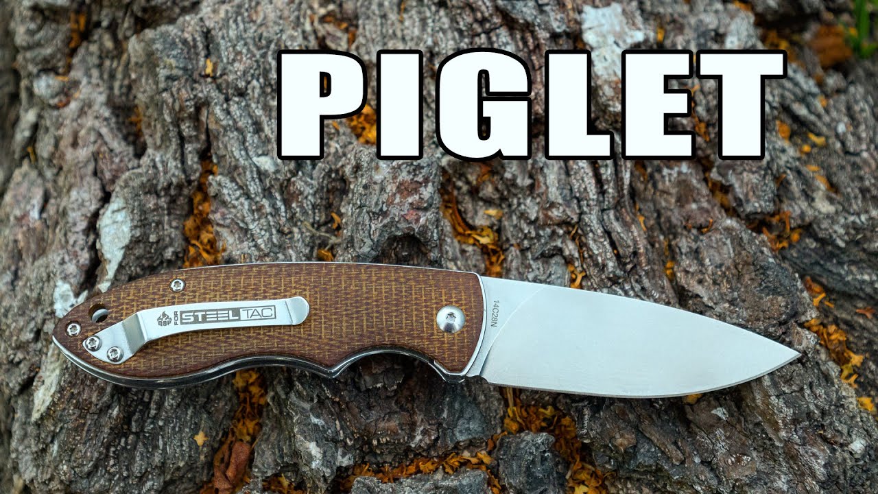 SteelTac No. 2 (QSP Piglet)  Messer Review | MagicBiber [deutsch]