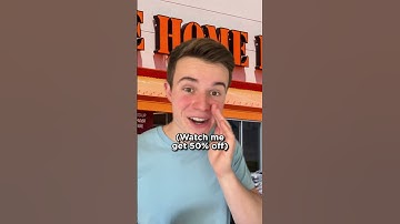Home Depot Secret Discount Hack! 🤑 #homedepot #savemoney #gardening