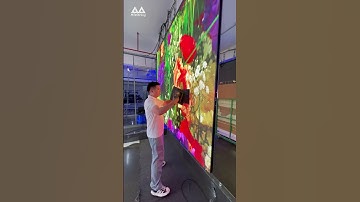 Filling voids#leddisplay #ledscreen #ledvideowall #ledwall #leddisplayfactory #ledpanel #led