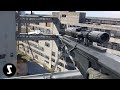 Highrise rooftop sniper mission barrett 50 cal