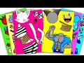 Incredibox Sprunki Bad Girl WENDA and the COP GRAY but SUS MOD | Sticker Book DIY