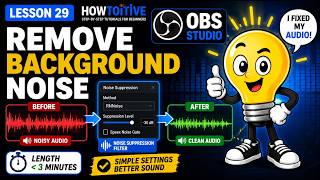 How to Remove Background Noise in OBS Studio Beginner Guide
