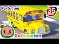 As Rodas do Ônibus | Cocomelon em Português | Compilação de Desenhos Animados e Músicas Infantis