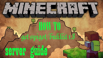 Minecraft server tutorial : How to compile minecraft 1.8 spigot bukkit craftbukkit [BuildTools]