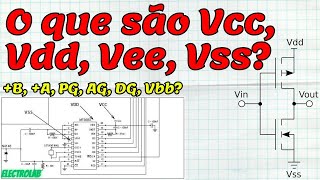 What is the difference in the circuits between Vcc, vdd, Vss, Vee, etc!! by Electrolab 24,814 views 3 months ago 12 minutes, 55 seconds