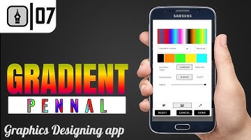 Gradient Panel in imagitor|Class:07|Gradient selection|Imagitor Course|Gradient baground kesy banay