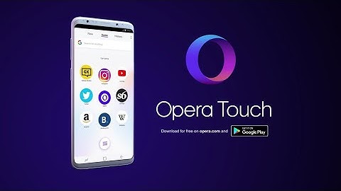 Opra Touch ! New fast browser by opera