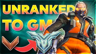 Educational Unranked To GM - SOLDIER 76 World Record!