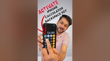 iPhone Trick | Calculator Backspace Key Activation #shorts #iphone #tricks