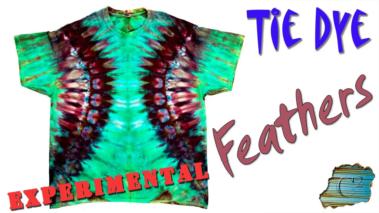 Tie Dye Feathers [Vertical, HWI, Ice Dye] YouTube