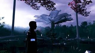 Detroit: Become Human - Zen Garden Summer Ambiance 2 [LOUDER] (rain, music, live wallpaper) screenshot 4