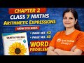 Page no.42,43 word problems question 1 (a,b,c) class 7th chapter #maths #education #newncert #cbse