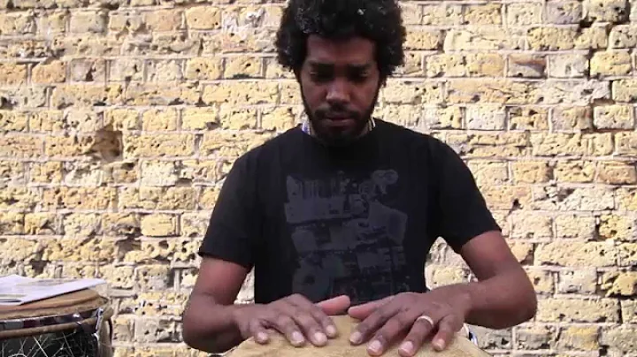 Percussion lessons with Randy Lester - Bemb Santia...