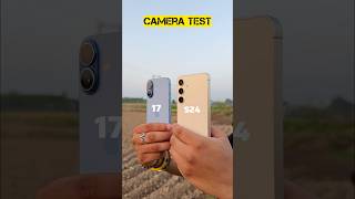 iPhone 17 vs Samsung s24 camera test