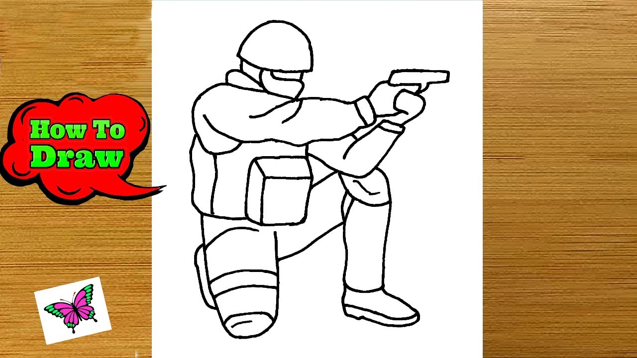 army drawing and cartoon soldier drawing APK Download 2024 - Free - 9Apps