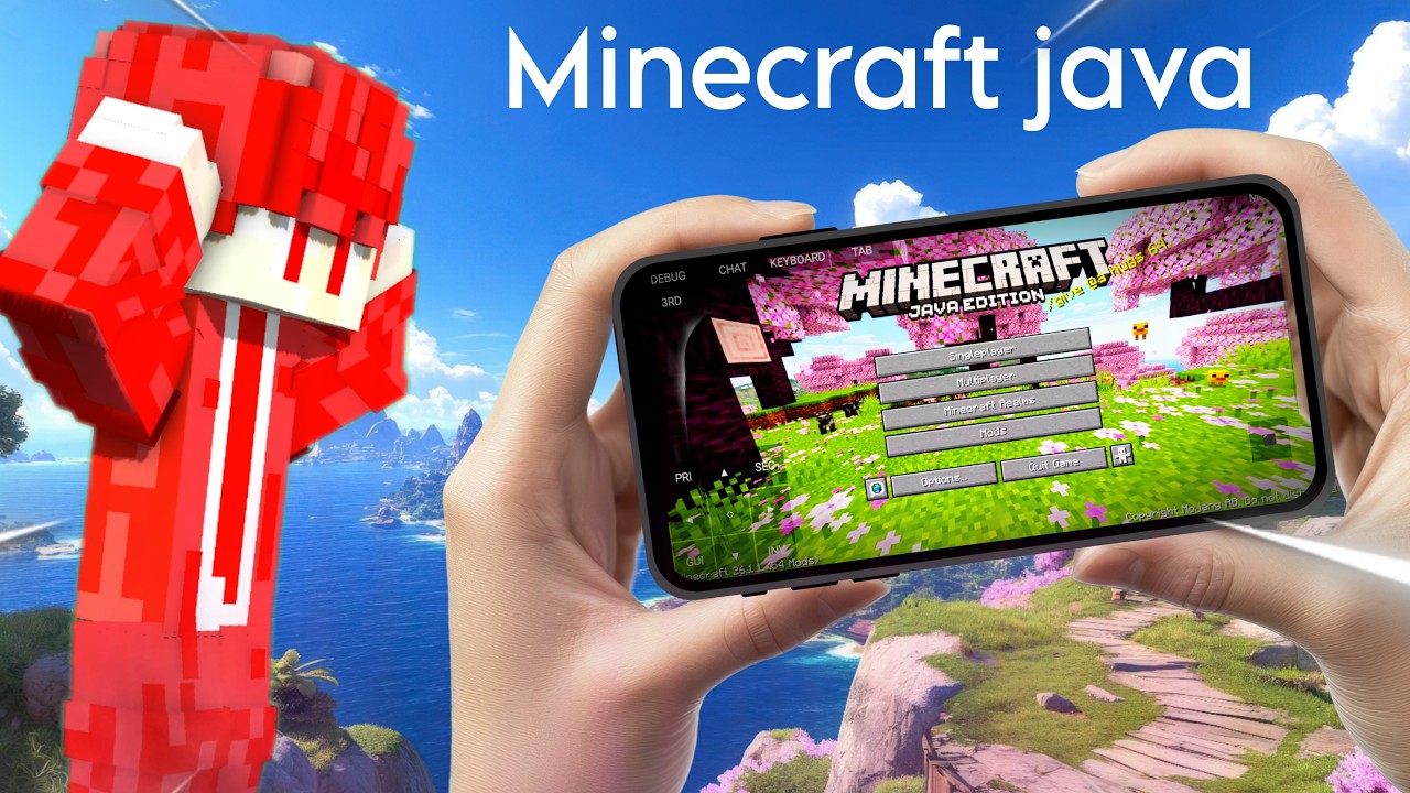Minecraft Java on Mobile?! Complete Mojo Launcher Tutorial (Working ...