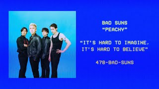 Video thumbnail of "Bad Suns - "Peachy" [Official Video]"