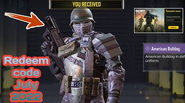 New Redeem code cod mobile | codm Redeem code | call of duty mobile Redeem code 2022 July