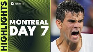 Lehecka Faces Jodar, Fils Takes On Norrie Darderi Nakashima Play Montreal 2026 Day 7 Highlights