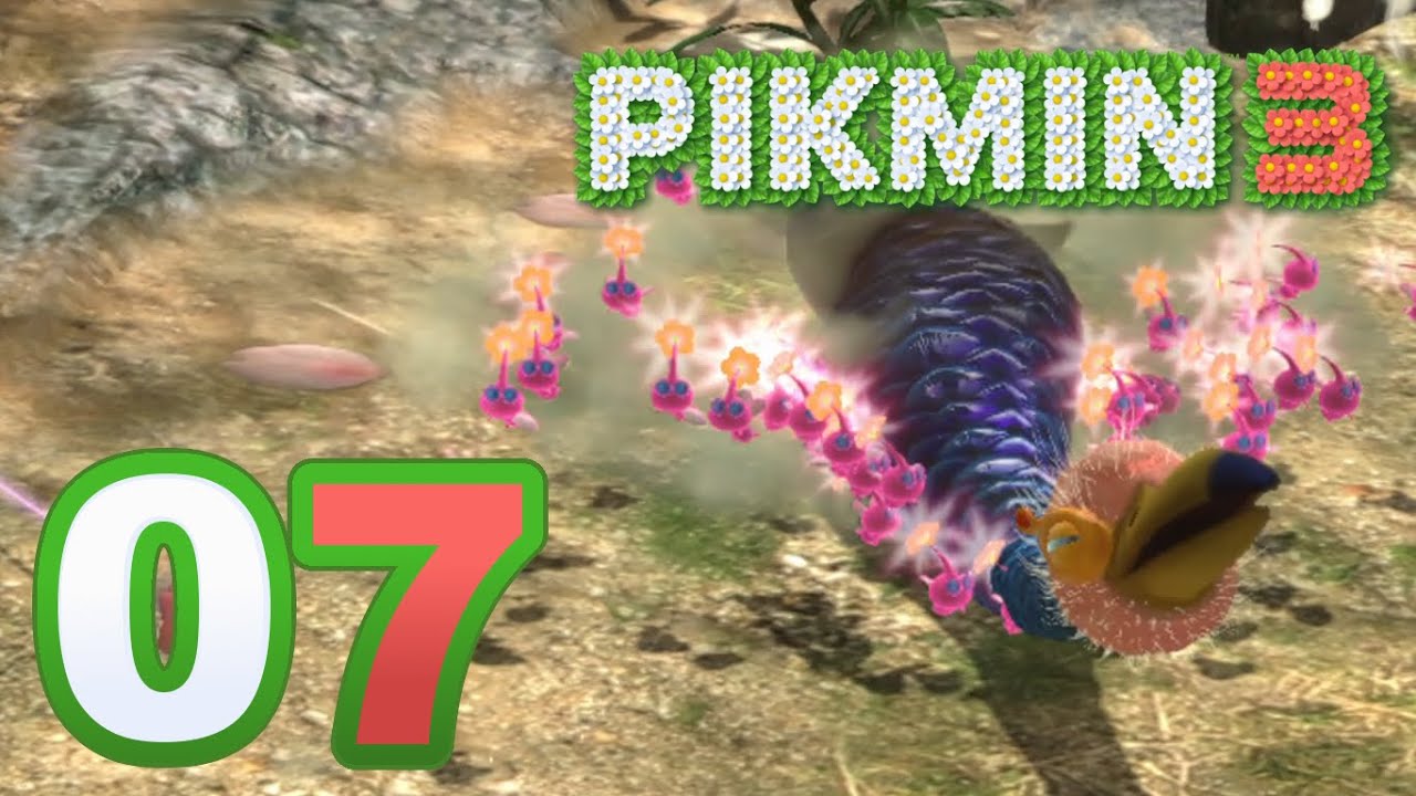 Zagrajmy w Pikmin 3 Mission Mode part 7 Silver Lake Remix i Garden