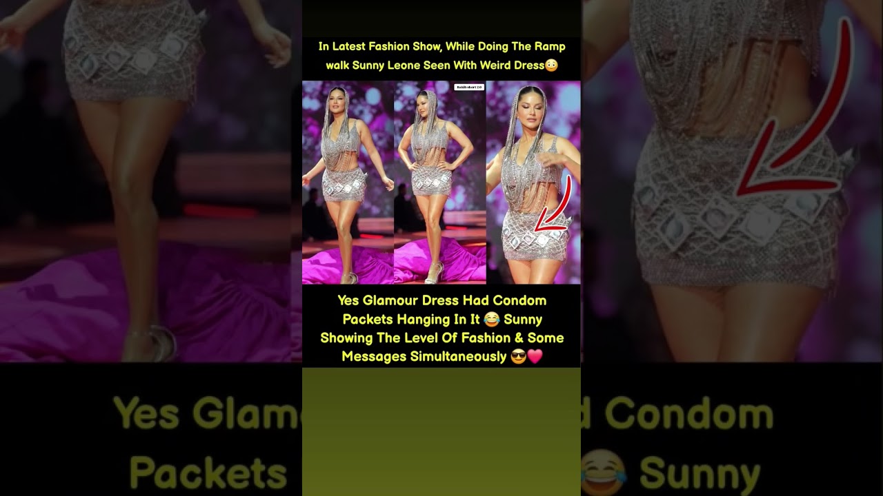 Sunny Leone Wears Condom Dress for World AIDS Day Awareness...