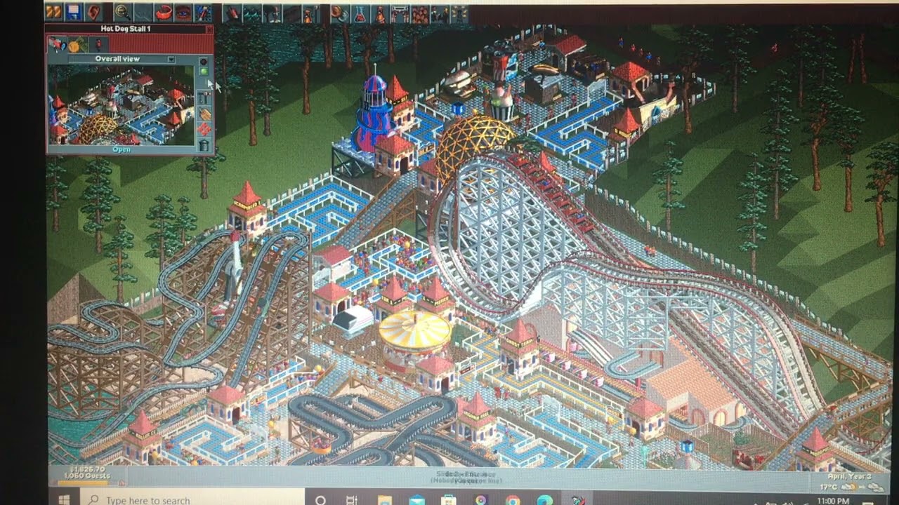 Corkscrew Follies! Let's play Roller Coaster Tycoon with Corang15