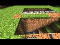 Minecraft: Tutorial | How to Build a Sliding Underground Base