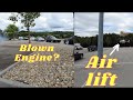 Emergency Helicopter AIRLIFT from Drift event, 350z crash,  blown engine?