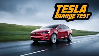 Testing Tesla's Cold Weather Range: Model X 100D