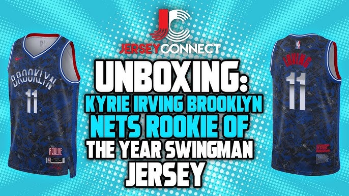 UNBOXING: Kyrie Irving Brooklyn Nets Authentic NIKE NBA Jersey, City  Edition +75th Anniversary NBA