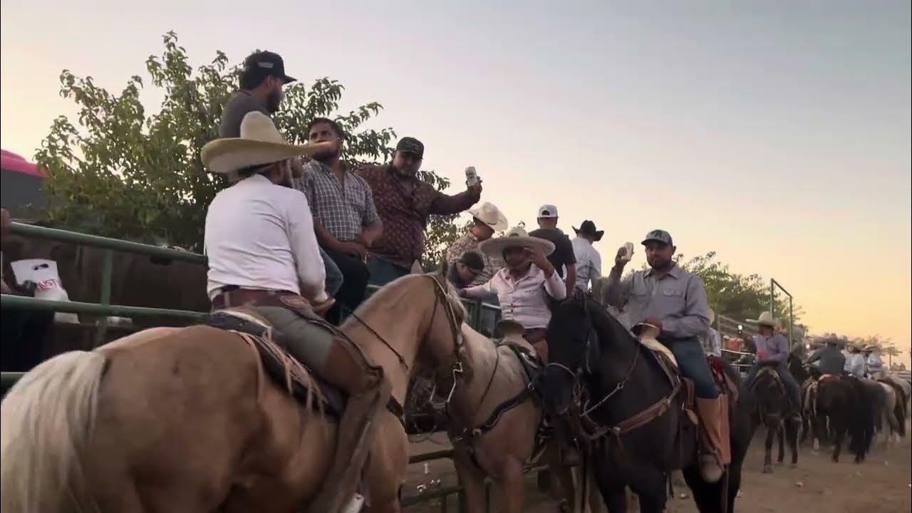 Coleadero rodeo en Hesperia California Octubre 2023 con El Nono y Banda