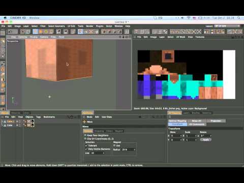 Cinema 4D - Minecraft Sharp/Rigid Bends Tutorial