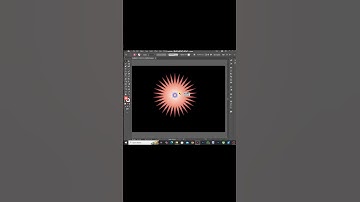Illustrator Tutorial. How to create Beautiful flower vector in adobe illustrator #illustrator