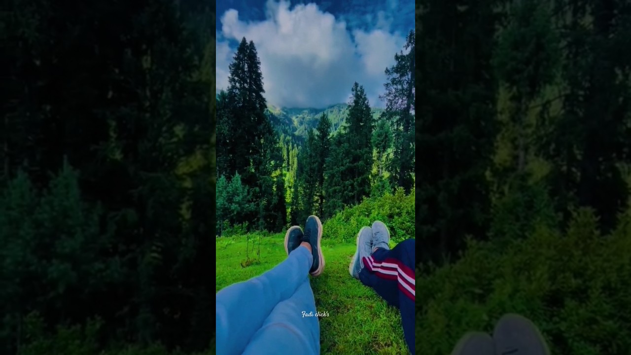 Jargo meadows a hidden place in matta swat😍 #viralvideo #amazingnature #status #shorts #adventure