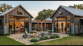 MODERN MEETS RUSTIC: DOGTROT BARNDOMINIUM HOMES DESIGN YOU’LL LOVE