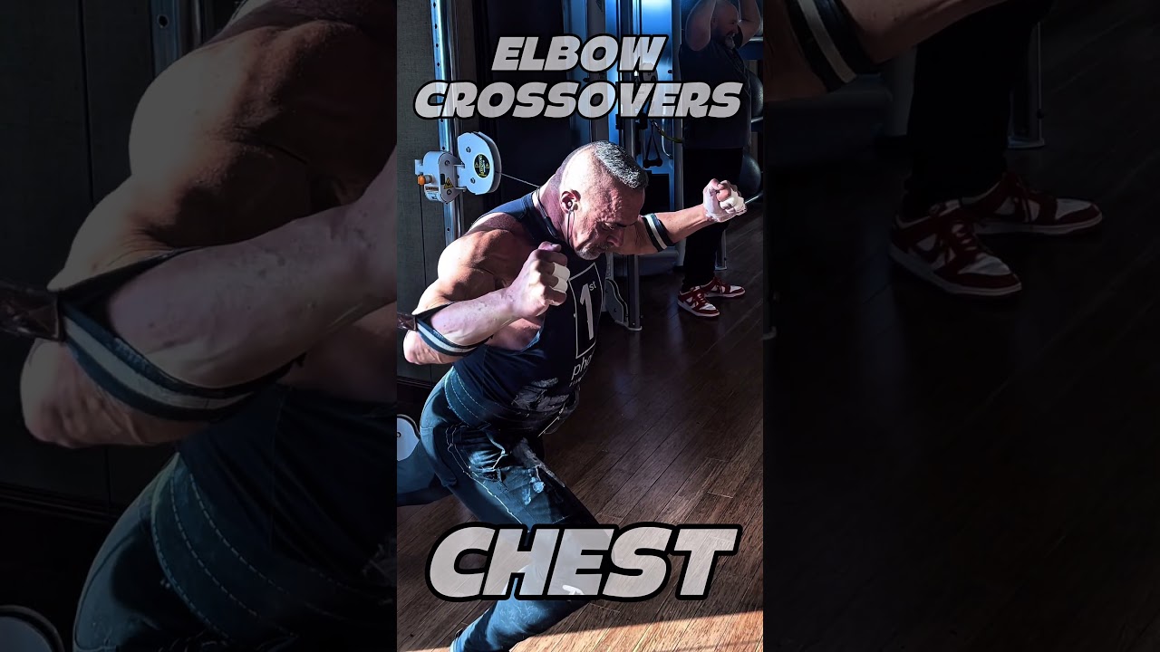 ELBOW CROSSOVERS #PECS #CHEST #workout #workouttips #motivation