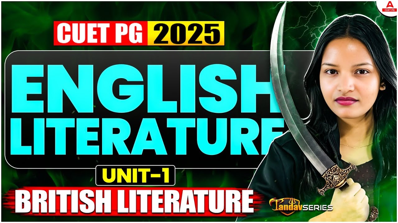 CUET PG 2025 English Literature | Most Important Questions | English ...