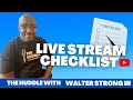 How To Create A Live Stream Checklist