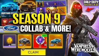 FORD x COD Mobile LEAKED! Mustang, Raptor, FREE Mythic Codes & Season 9 | COD Mobile | CODM Leaks